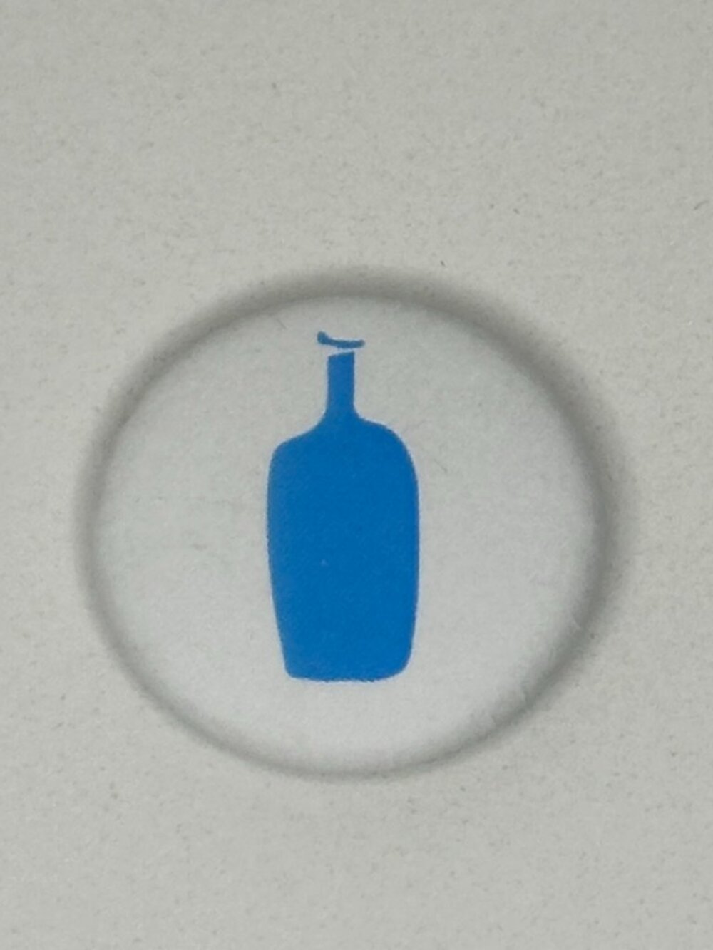 Rare Blue Bottle Coffee Pin | 1” Round